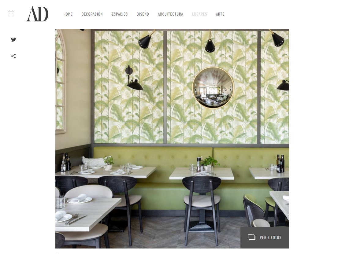 Victoria Interiors en la revista AD